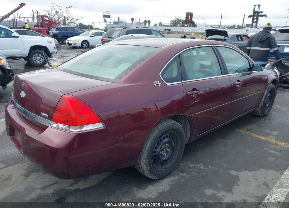 2007 CHEVROLET IMPALA VIN: 2G1WB55K079229170