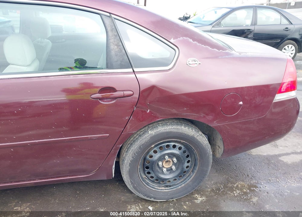 2007 CHEVROLET IMPALA VIN: 2G1WB55K079229170