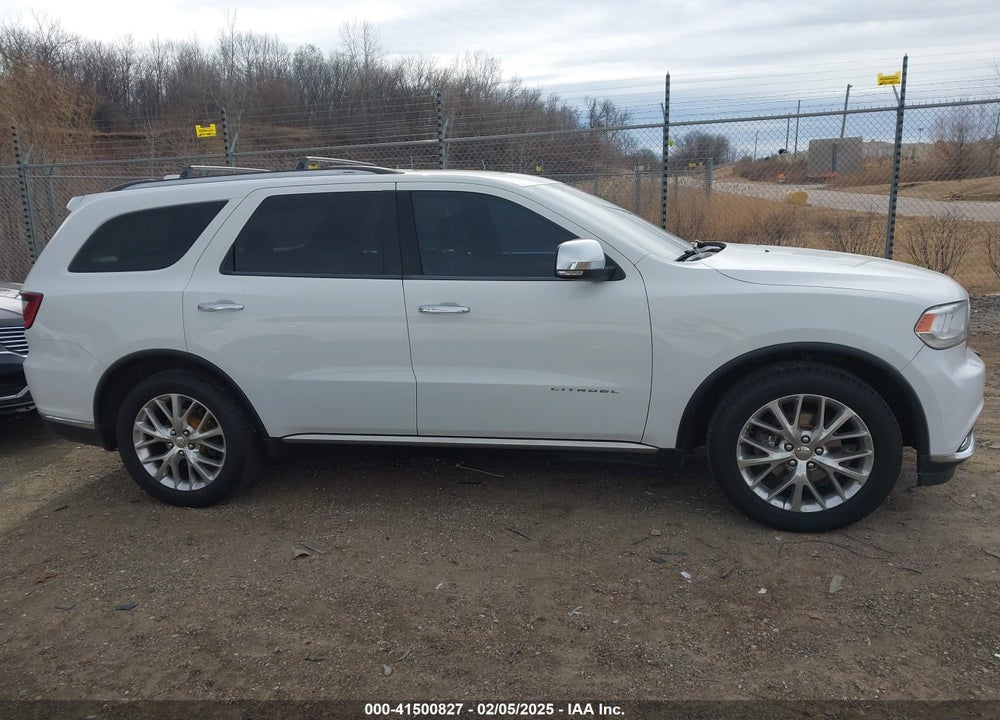 2014 DODGE DURANGO CITADEL VIN: 1C4RDJEG1EC314589