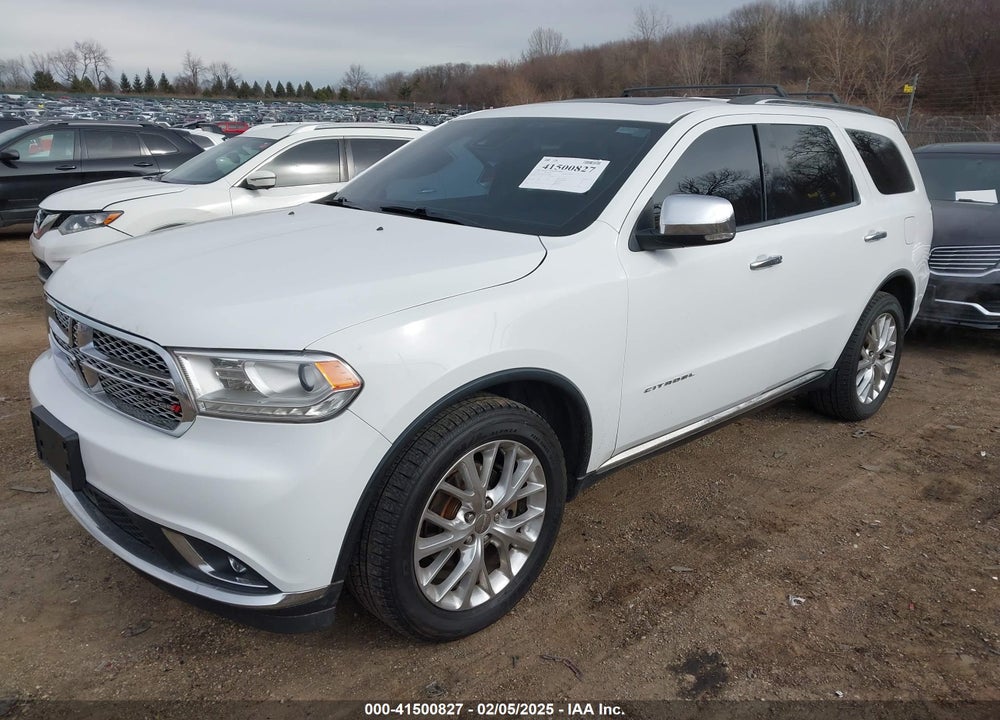 2014 DODGE DURANGO CITADEL VIN: 1C4RDJEG1EC314589