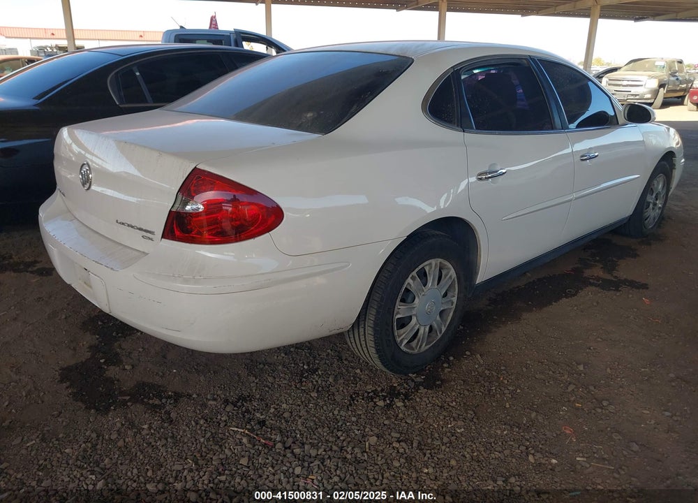 2007 BUICK LACROSSE CX VIN: 2G4WC582X71202004