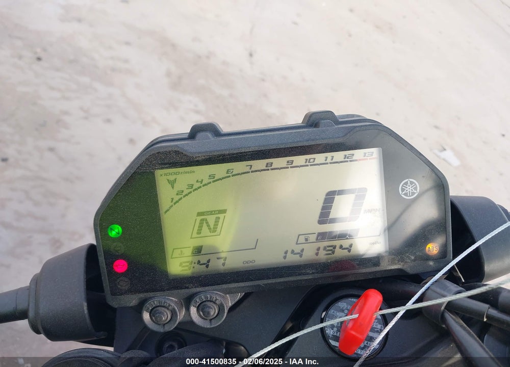 2021 YAMAHA MT-03 VIN: MH3RH20Y0MK005986