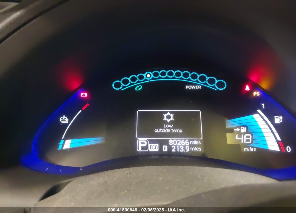 2014 NISSAN LEAF VIN: 1N4AZ0CP2EC338904