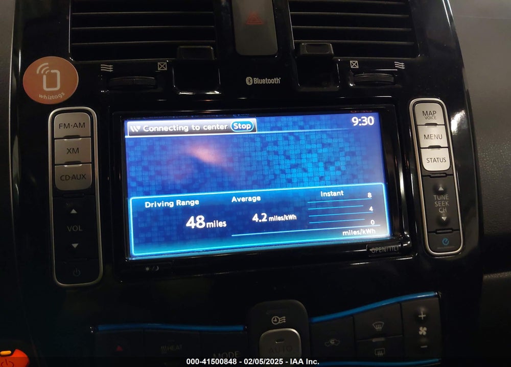 2014 NISSAN LEAF VIN: 1N4AZ0CP2EC338904