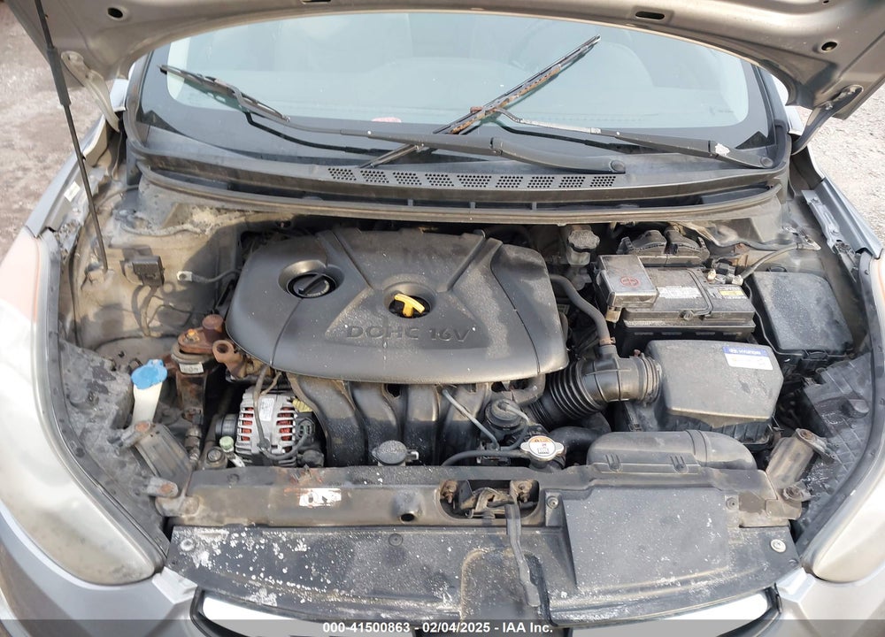 2013 HYUNDAI ELANTRA VIN: KMHDH4AE4DU499701