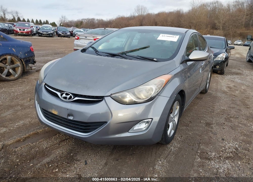 2013 HYUNDAI ELANTRA VIN: KMHDH4AE4DU499701