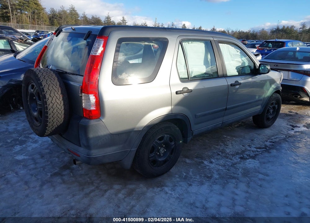 2006 HONDA CR-V LX VIN: SHSRD78546U438091