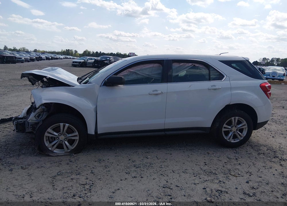 2017 CHEVROLET EQUINOX LS VIN: 2GNALBEKXH1613784