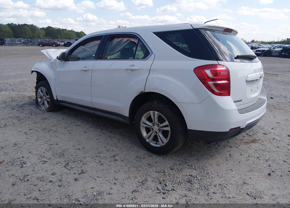 2017 CHEVROLET EQUINOX LS VIN: 2GNALBEKXH1613784