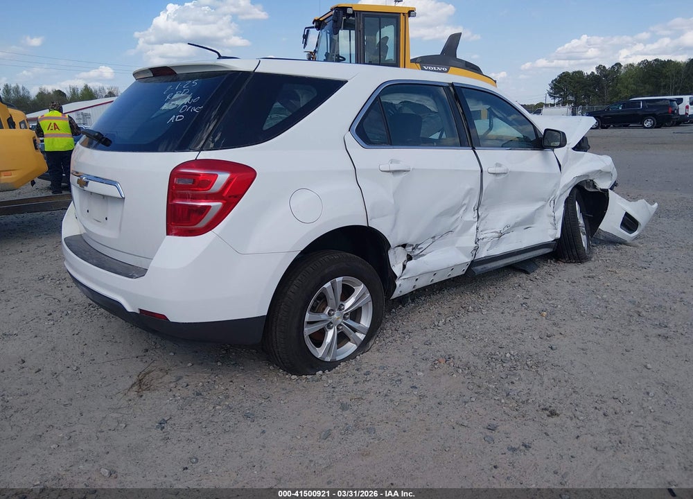 2017 CHEVROLET EQUINOX LS VIN: 2GNALBEKXH1613784