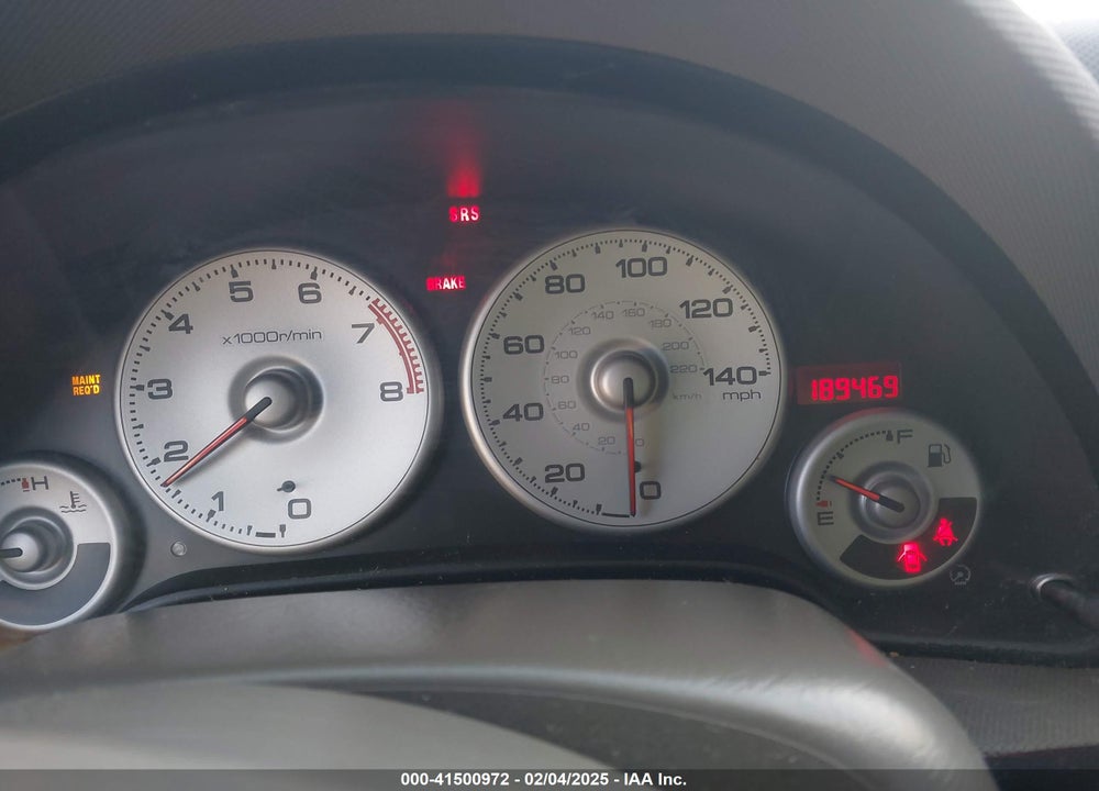 2003 ACURA RSX VIN: JH4DC53843C021135