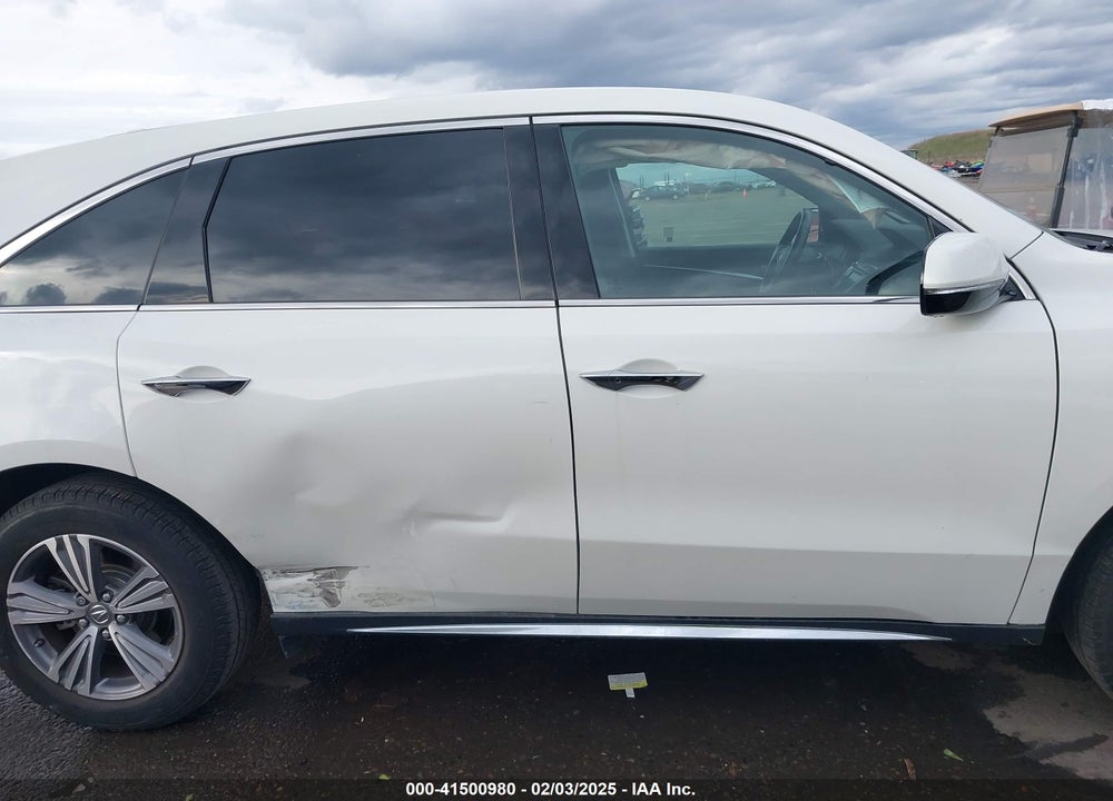 2019 ACURA MDX STANDARD VIN: 5J8YD3H36KL010655