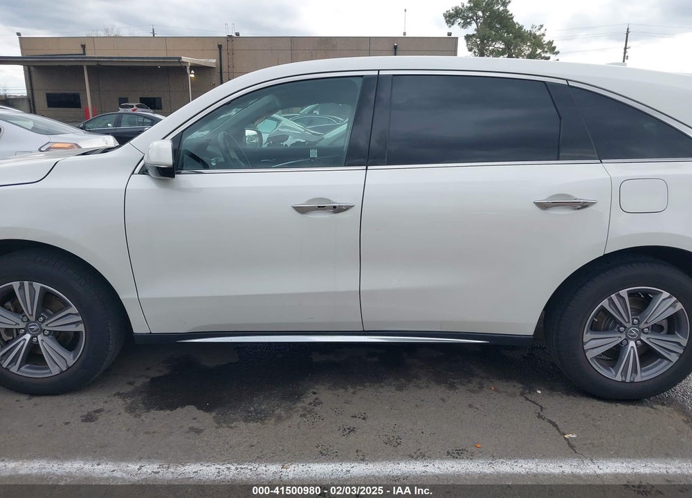 2019 ACURA MDX STANDARD VIN: 5J8YD3H36KL010655