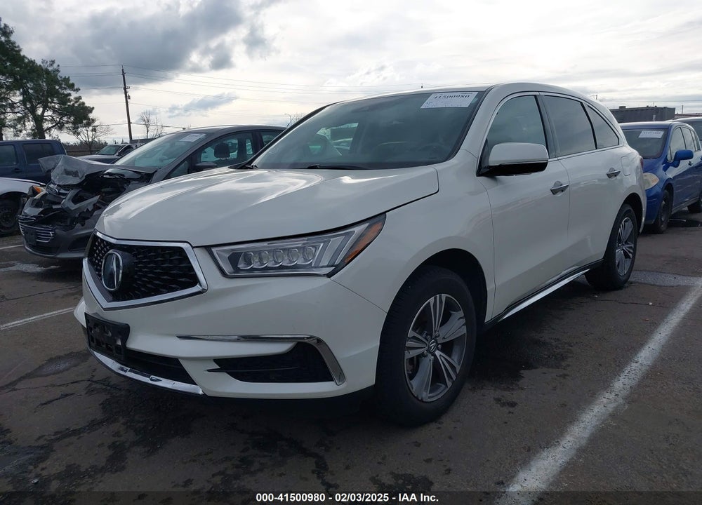 2019 ACURA MDX STANDARD VIN: 5J8YD3H36KL010655