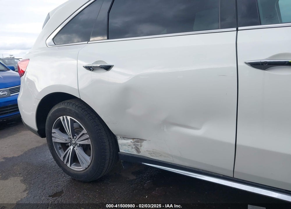 2019 ACURA MDX STANDARD VIN: 5J8YD3H36KL010655