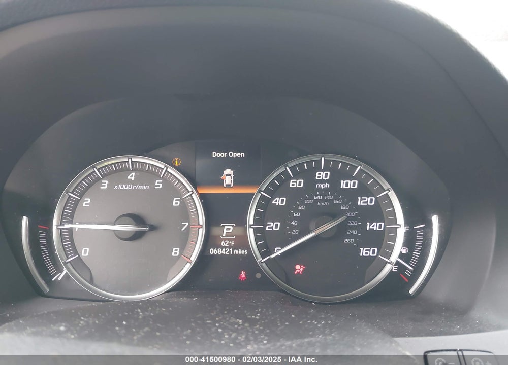 2019 ACURA MDX STANDARD VIN: 5J8YD3H36KL010655