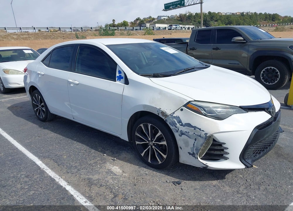 2017 TOYOTA COROLLA SE VIN: 5YFBURHE8HP644414