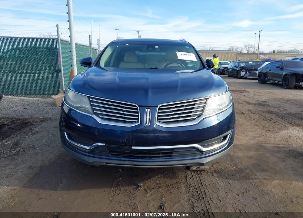 2017 LINCOLN MKX SELECT VIN: 2LMPJ8KR9HBL25391