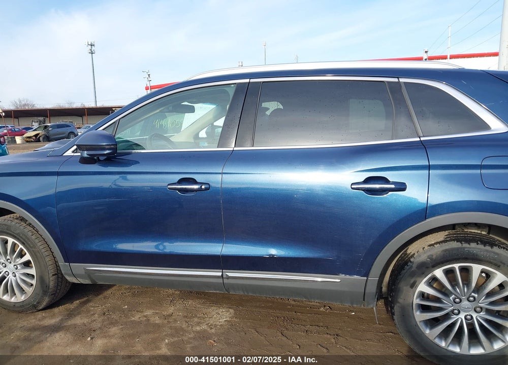 2017 LINCOLN MKX SELECT VIN: 2LMPJ8KR9HBL25391
