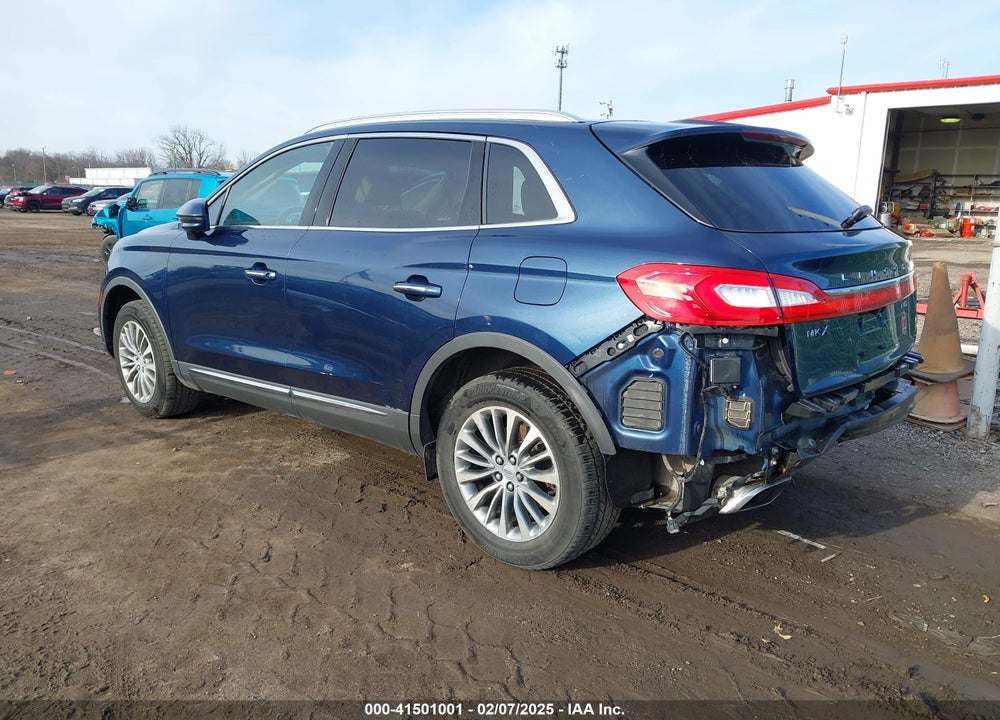2017 LINCOLN MKX SELECT VIN: 2LMPJ8KR9HBL25391