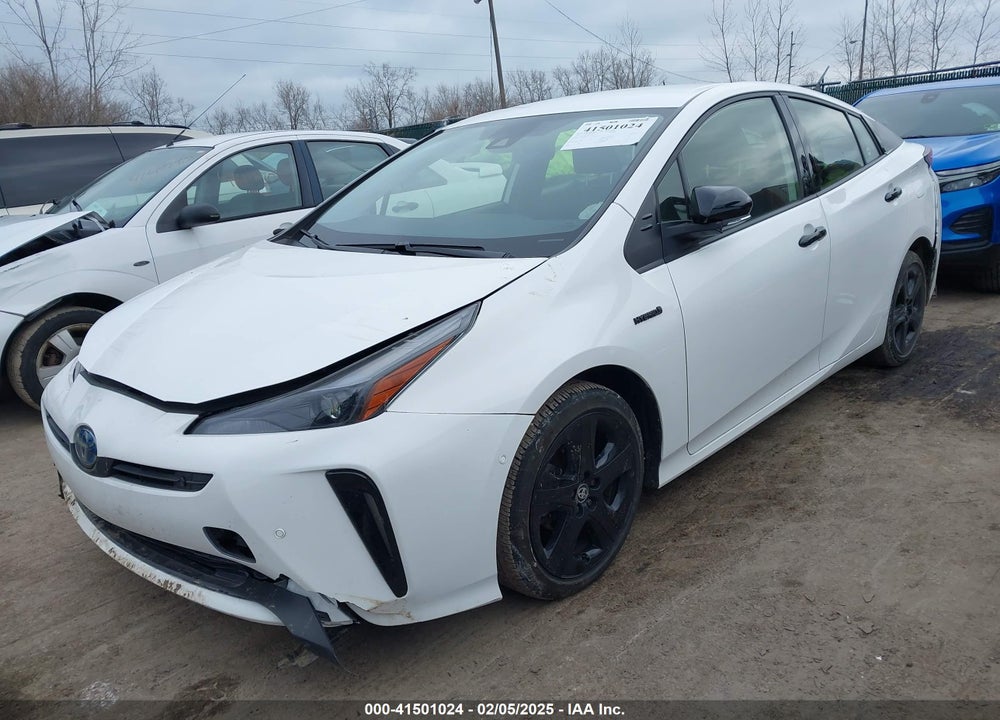 2022 TOYOTA PRIUS VIN: JTDKAMFU8N3175707