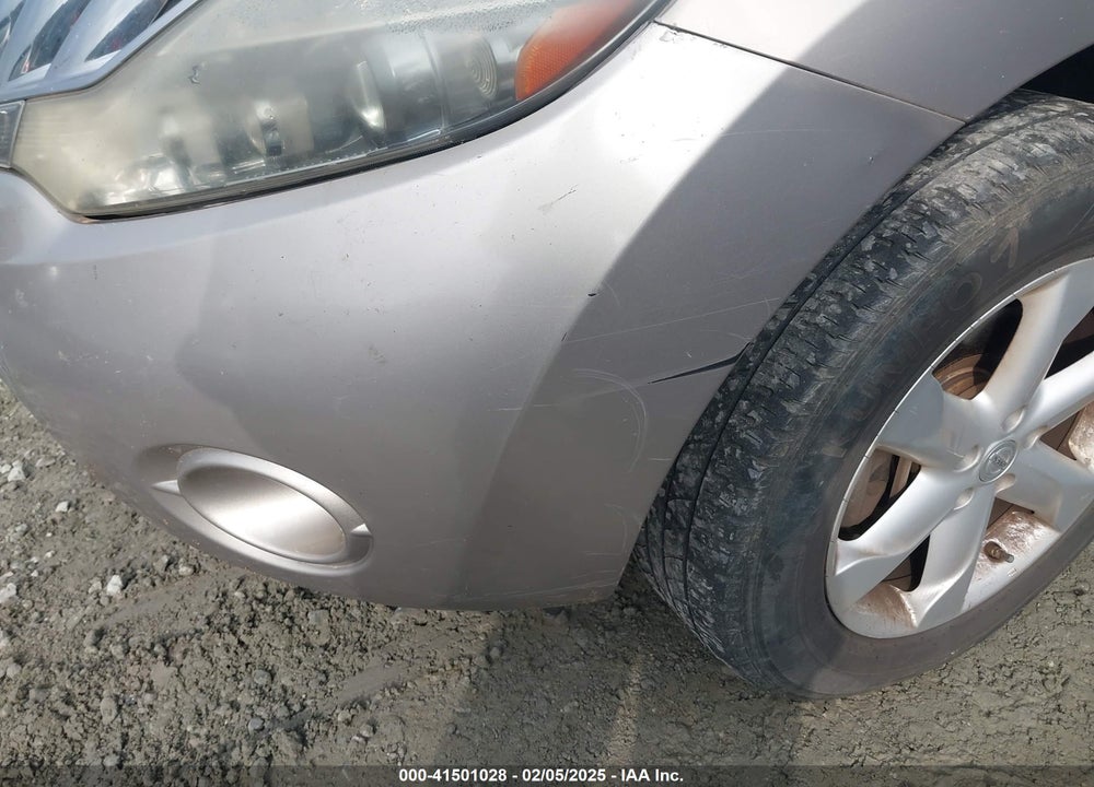 2009 NISSAN MURANO SL VIN: JN8AZ18U09W027690