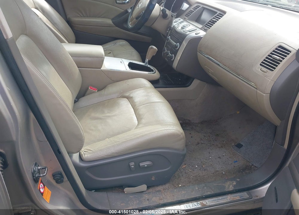 2009 NISSAN MURANO SL VIN: JN8AZ18U09W027690