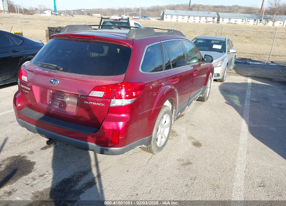 2013 SUBARU OUTBACK 2.5I PREMIUM VIN: 4S4BRCCC1D3291596