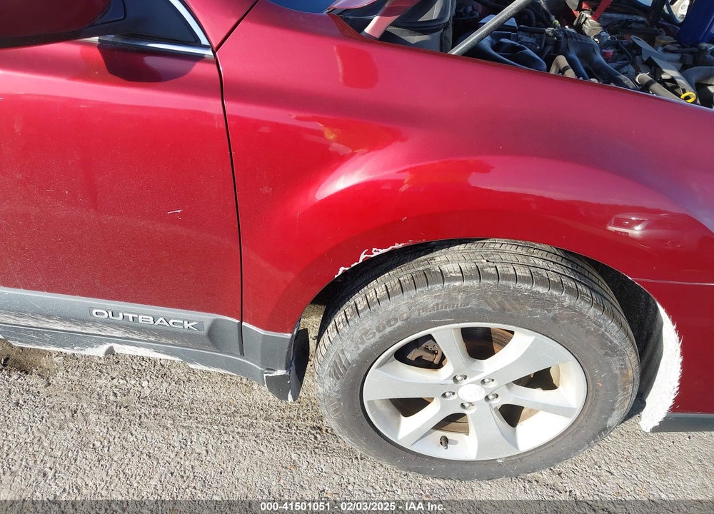 2013 SUBARU OUTBACK 2.5I PREMIUM VIN: 4S4BRCCC1D3291596