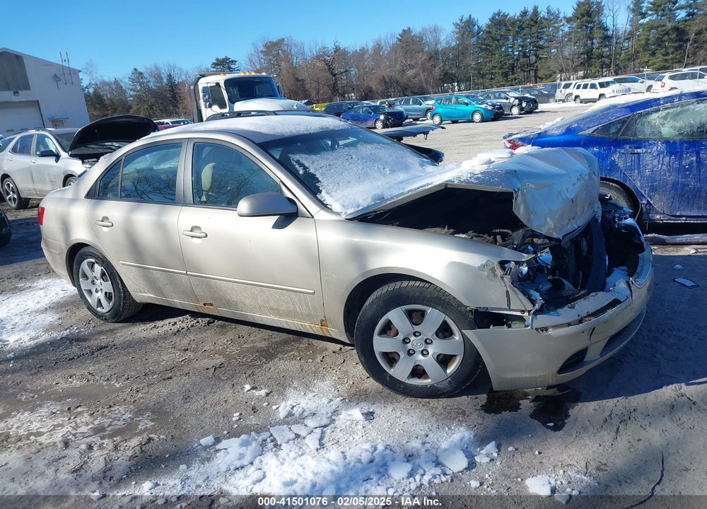 2009 HYUNDAI SONATA GLS VIN: 5NPET46C89H422801