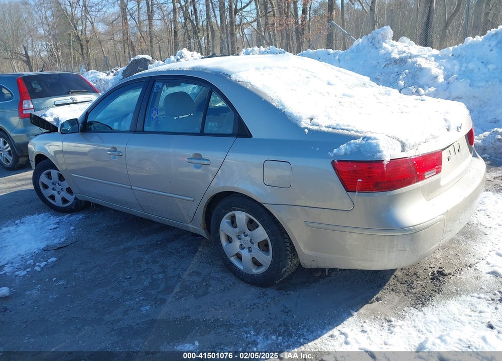 2009 HYUNDAI SONATA GLS VIN: 5NPET46C89H422801