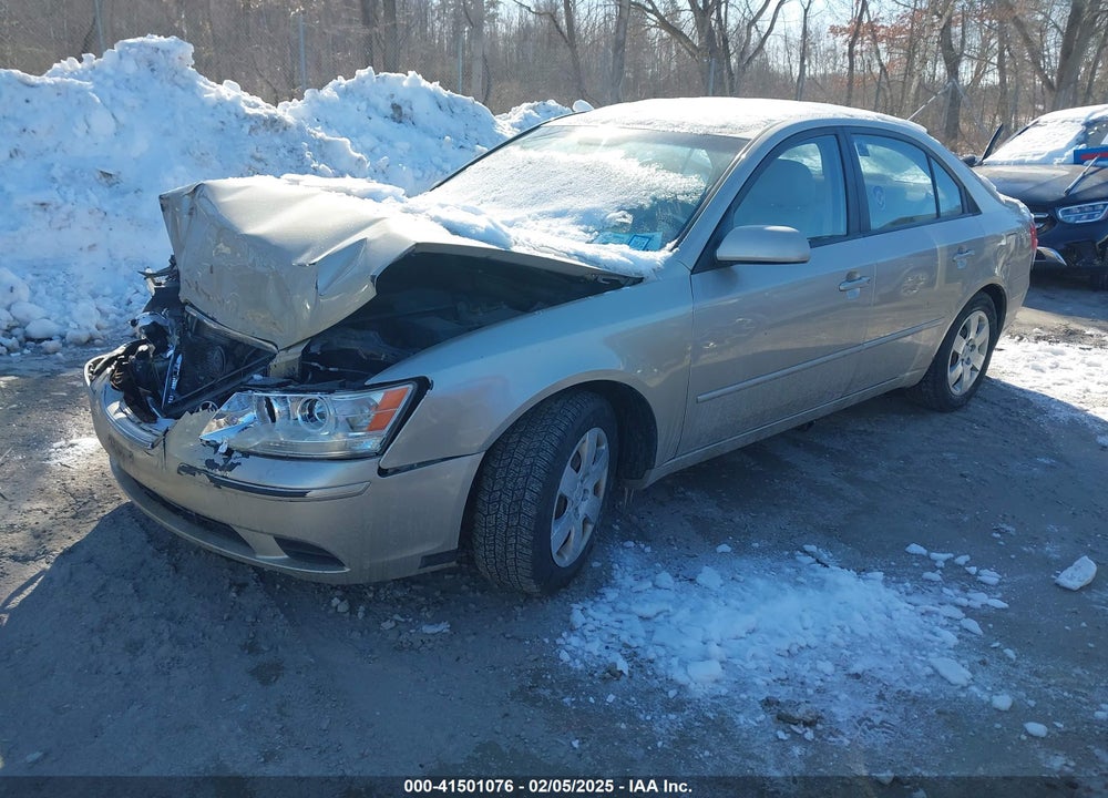 2009 HYUNDAI SONATA GLS VIN: 5NPET46C89H422801