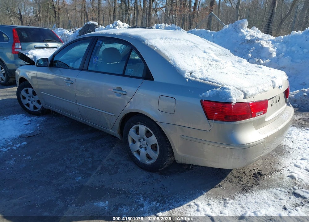 2009 HYUNDAI SONATA GLS VIN: 5NPET46C89H422801