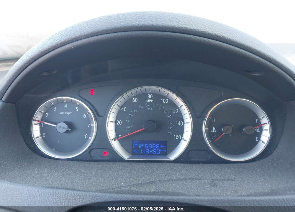2009 HYUNDAI SONATA GLS VIN: 5NPET46C89H422801