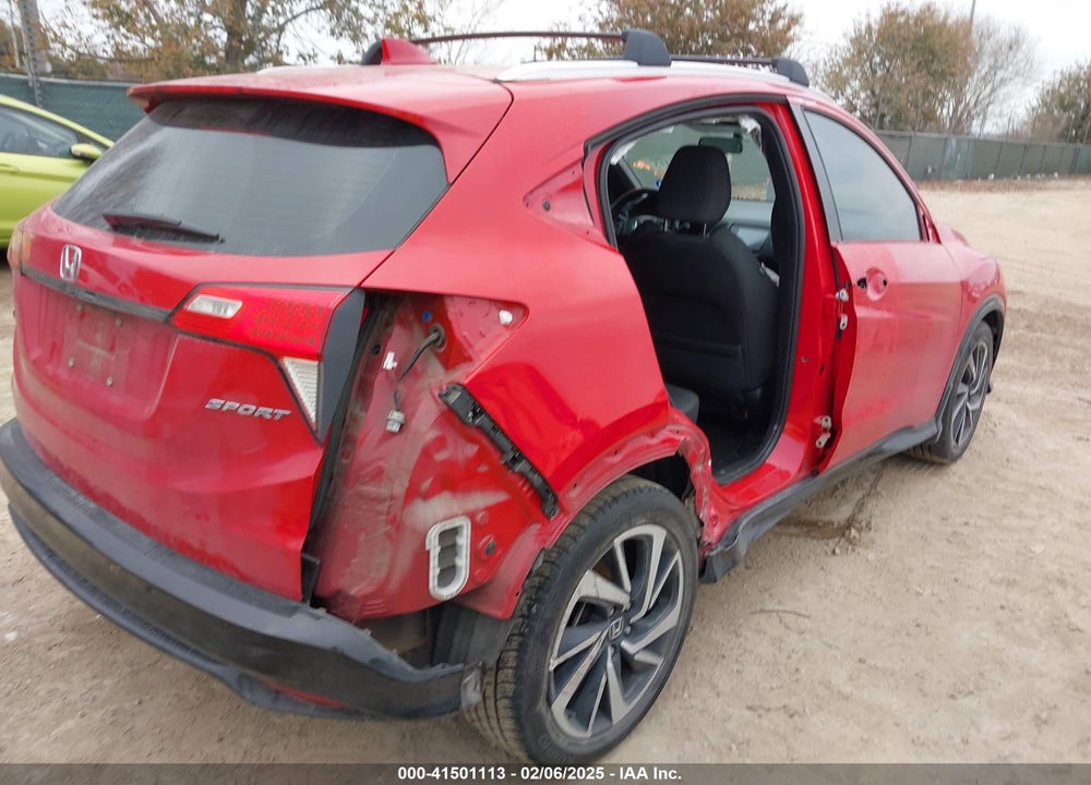 2019 HONDA HR-V SPORT VIN: 3CZRU5H12KG702304