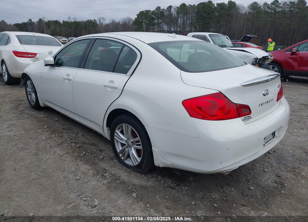 2011 INFINITI G37X VIN: JN1CV6AR4BM356674