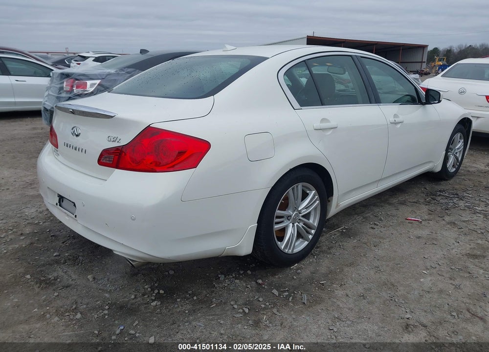 2011 INFINITI G37X VIN: JN1CV6AR4BM356674