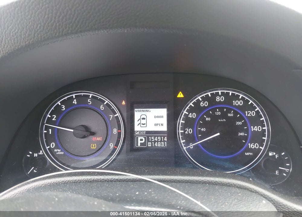 2011 INFINITI G37X VIN: JN1CV6AR4BM356674