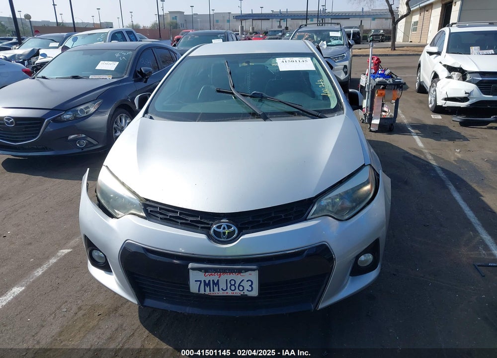 2015 TOYOTA COROLLA S PLUS VIN: 5YFBURHE3FP361562