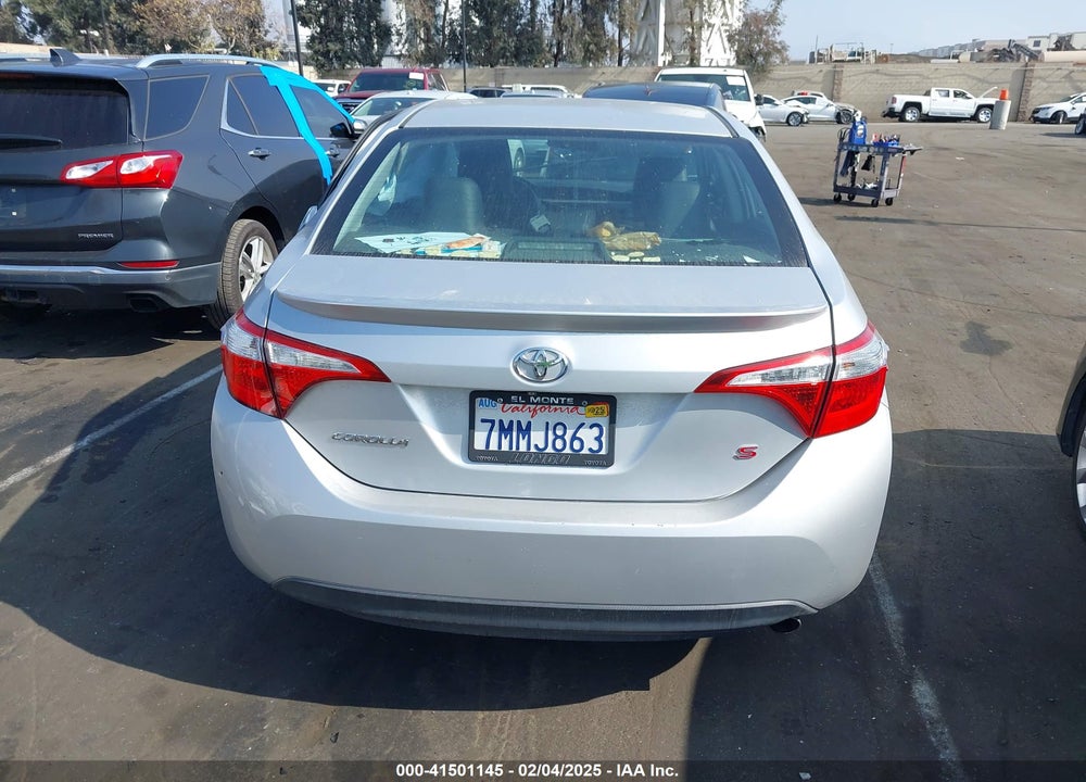 2015 TOYOTA COROLLA S PLUS VIN: 5YFBURHE3FP361562