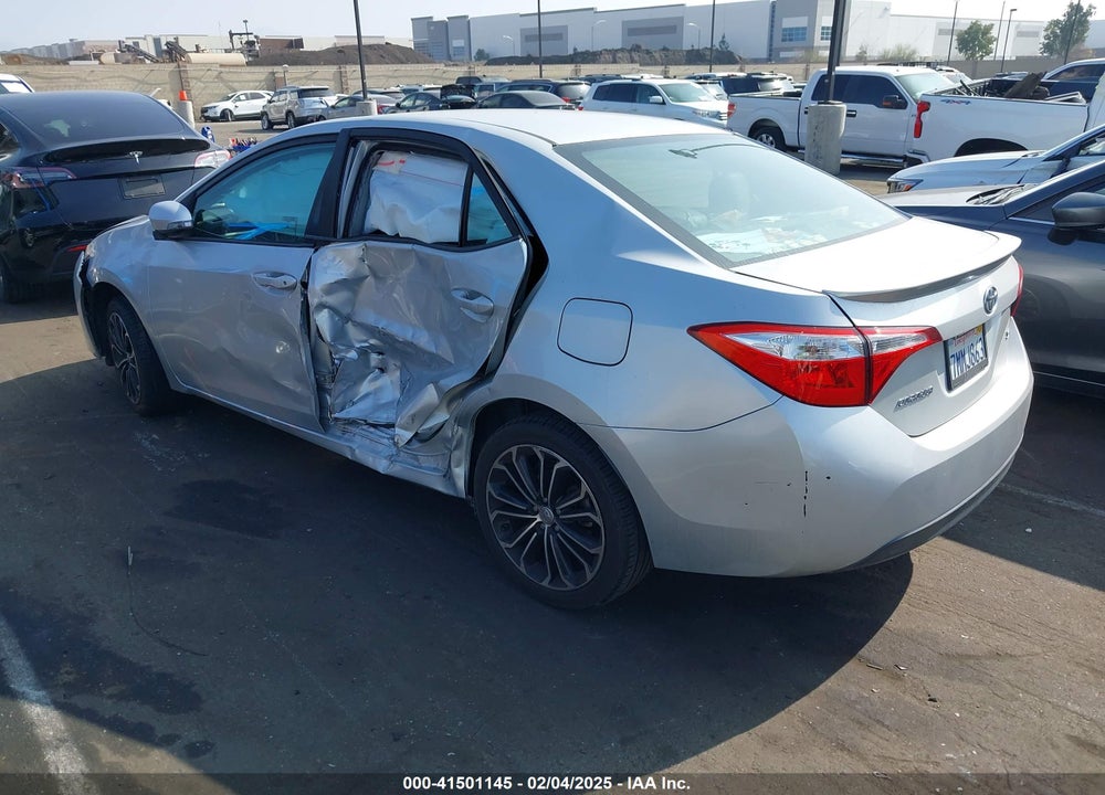 2015 TOYOTA COROLLA S PLUS VIN: 5YFBURHE3FP361562
