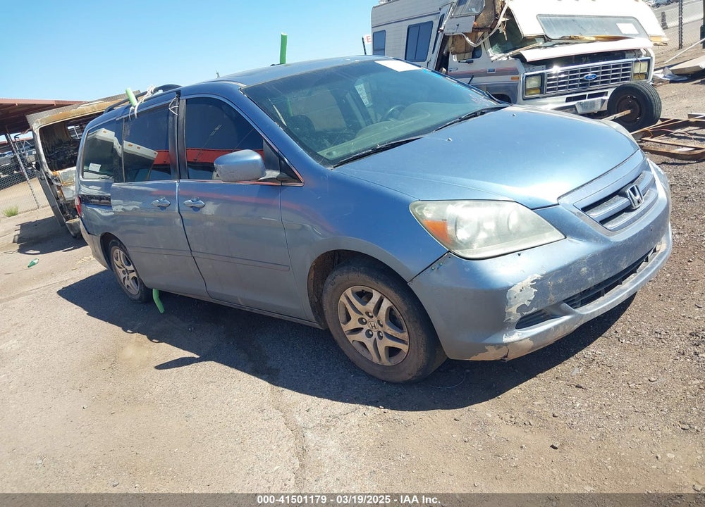 2005 HONDA ODYSSEY EX-L VIN: 5FNRL38715B045670