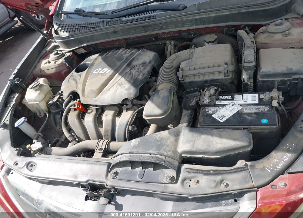 2013 HYUNDAI SONATA GLS VIN: 5NPEB4AC5DH795104