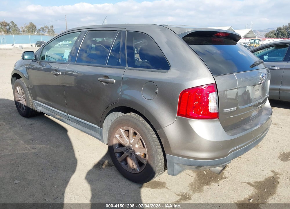 2013 FORD EDGE SEL VIN: 2FMDK3J97DBC85726