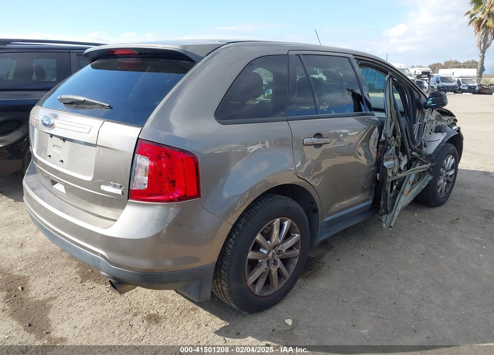 2013 FORD EDGE SEL VIN: 2FMDK3J97DBC85726