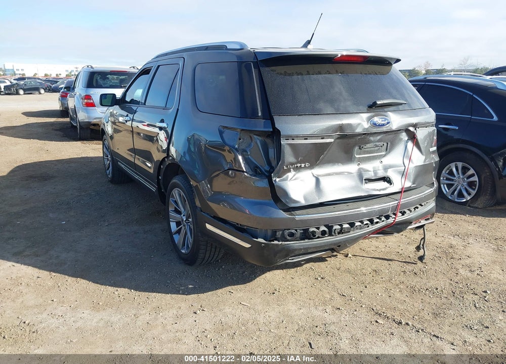 2018 FORD EXPLORER LIMITED VIN: 1FM5K7FH8JGB09395