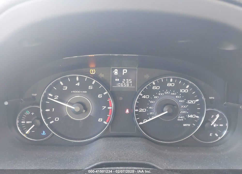 2012 SUBARU OUTBACK 2.5I VIN: 4S4BRBAC8C3285631