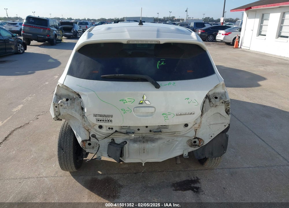 2015 MITSUBISHI MIRAGE VIN: ML32A3HJ6FH046661