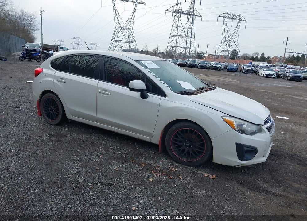 2013 SUBARU IMPREZA 2.0I PREMIUM VIN: JF1GPAC69D2901156