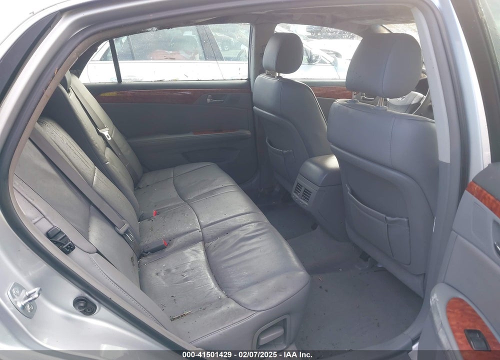 2007 TOYOTA AVALON VIN: 4T1BK36B87U173163